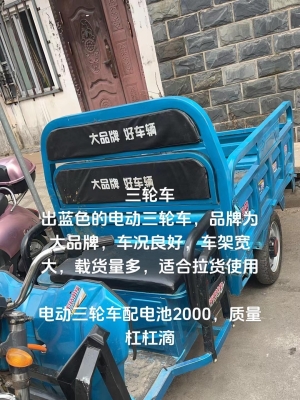 赤峰大江电动三轮车专卖图片及价格-第1张图片